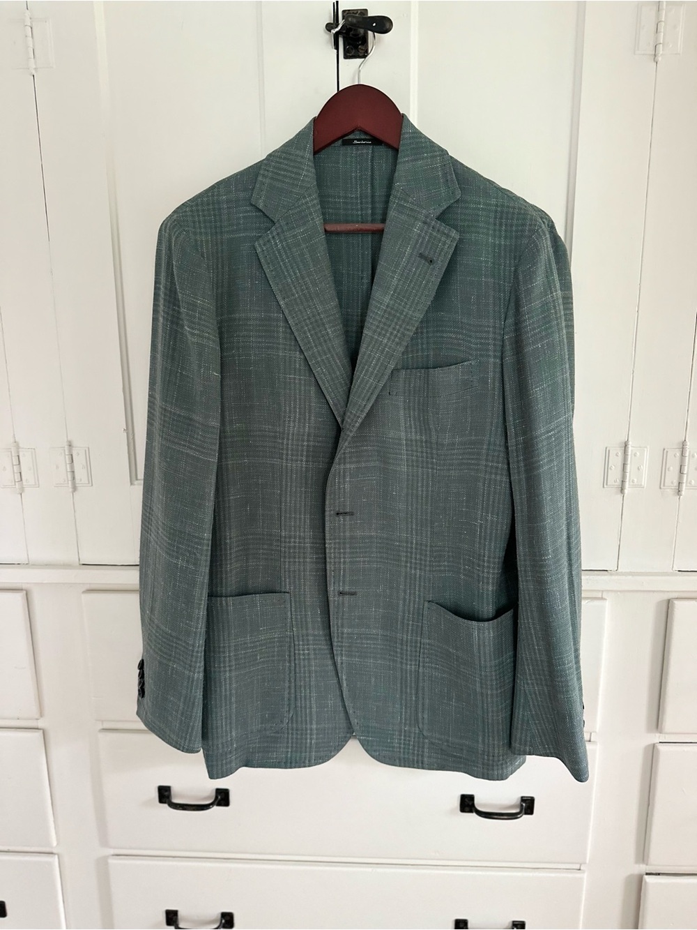 Sartorio by KITON Green Plaid Sportcoat